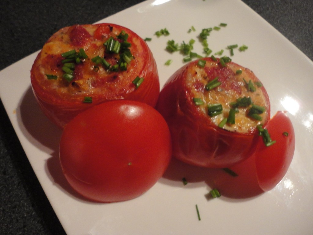 Ovenschotel gevulde tomaat