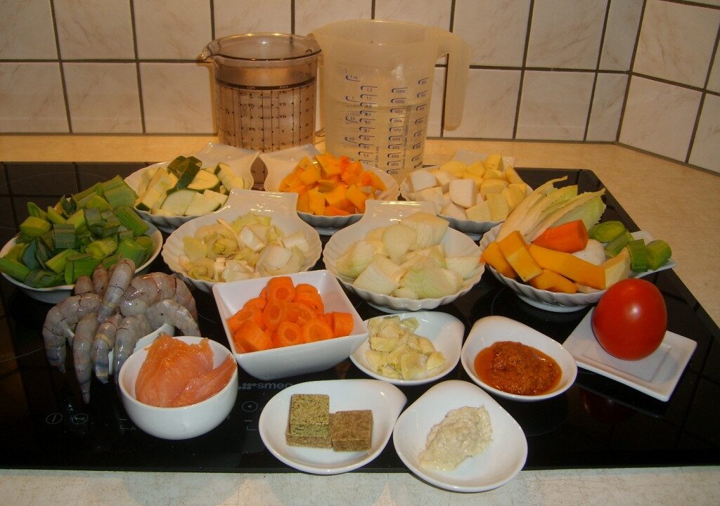 Soep boordevol vitaminen met vis
