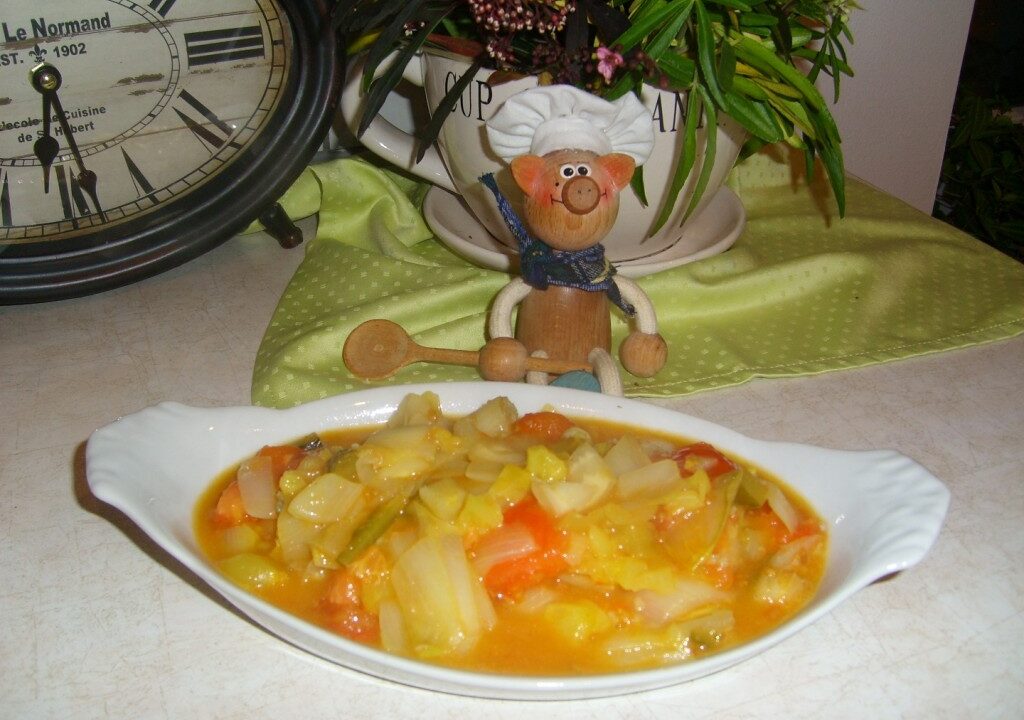 Witloof-tomaat slaatje met pickles