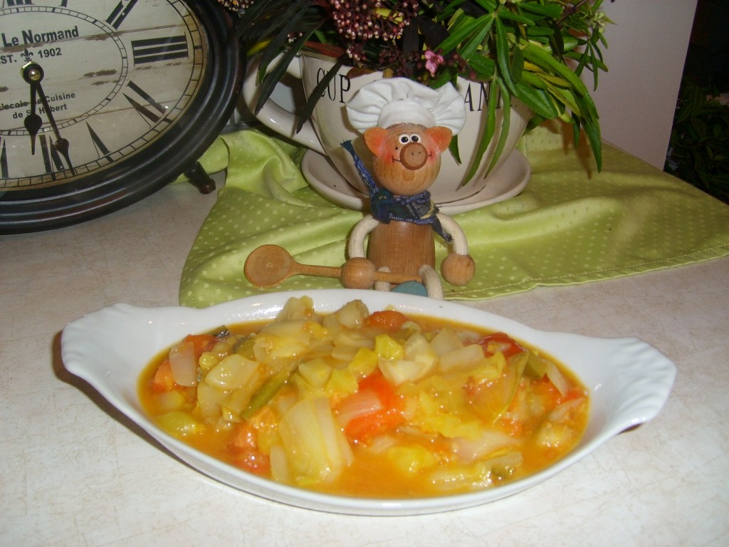 Witloof-tomaat slaatje met pickles