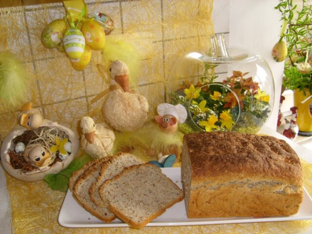 Boerenbrood met vogelzaad
