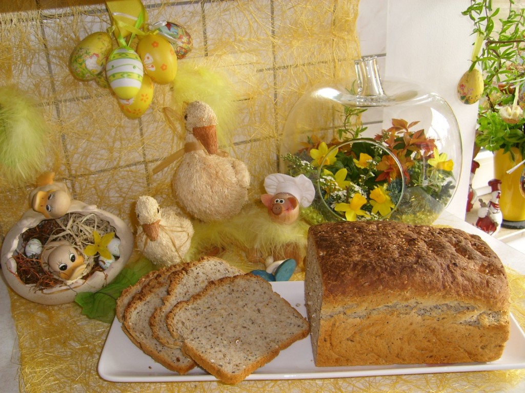 Boerenbrood met vogelzaad