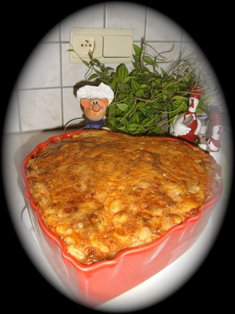 Ovenschotel op de boeren buiten