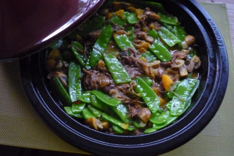 Tajine met eend in goed gezelschap