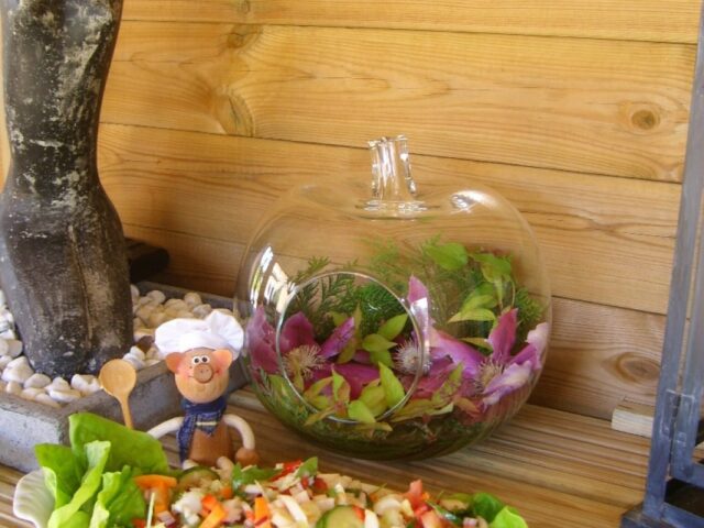 Salade fris en kleurrijk
