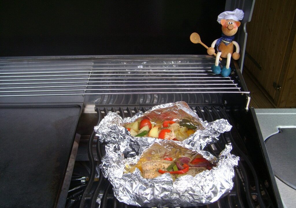 Papillotte van wilde zalm
