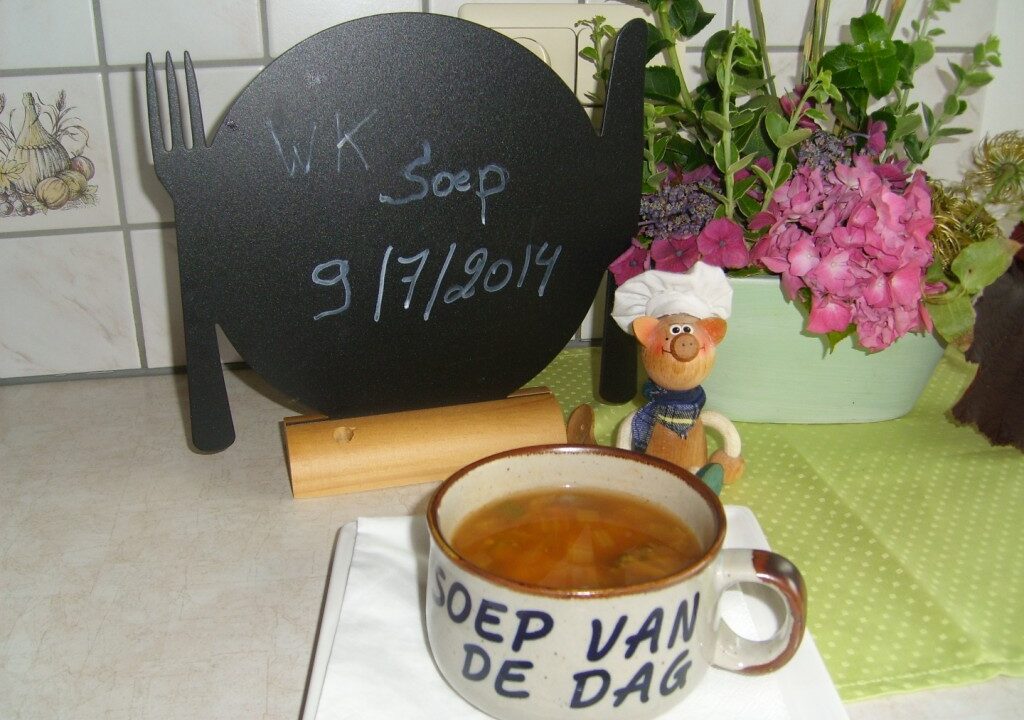 Soep speciaal: WK soep woensdag 9 juli 2014 Nederland – Argentinië