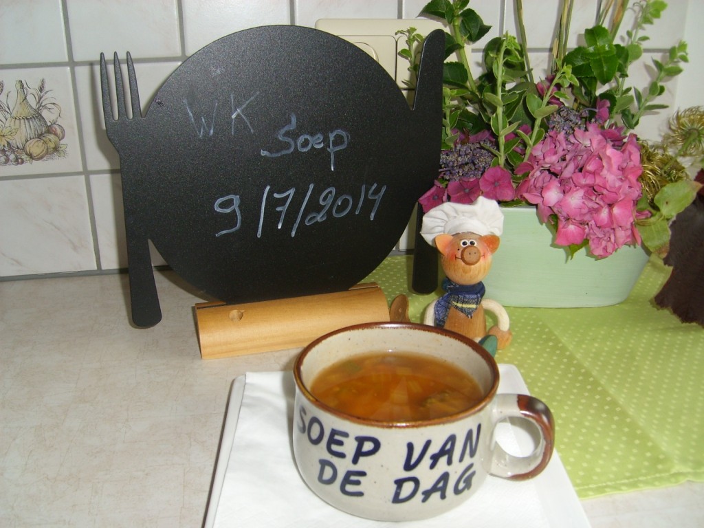 Soep speciaal: WK soep woensdag 9 juli 2014 Nederland – Argentinië