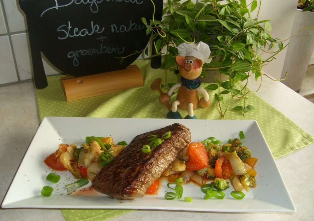 Dagschotel: rumsteak met groenten