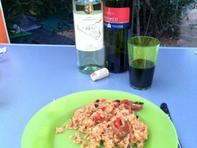 Paella uit de Skottelbraai