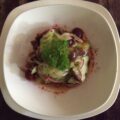 Salade, alles uit eigen tuin