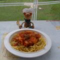 Vakantie spaghetti met scampi’s
