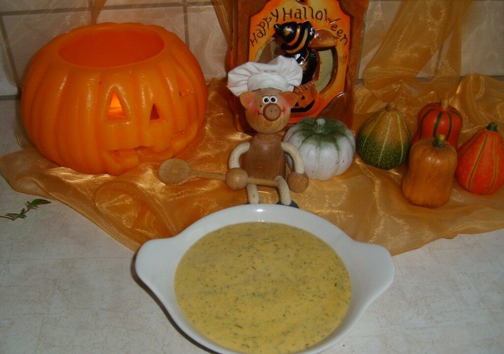 Sausje : halloween sausje voor bij de vis