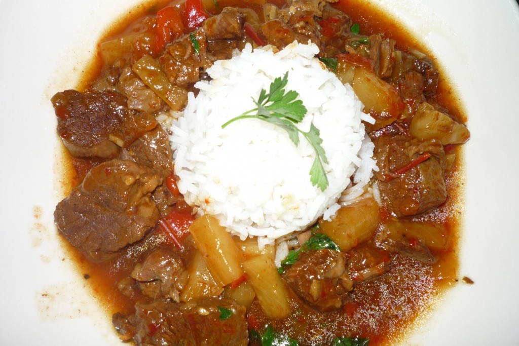 Surinaamse stoofpot in de Tajine
