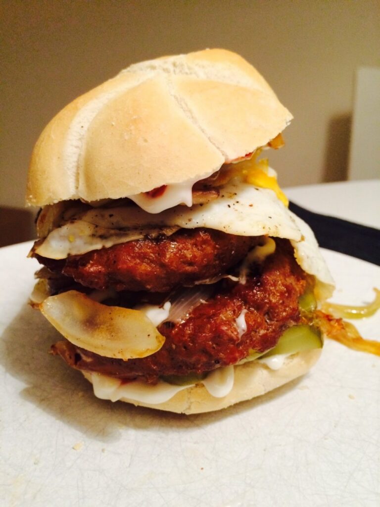 Dubbele hamburger