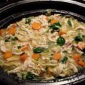 Kippensoep met noodles (Slowcooker)