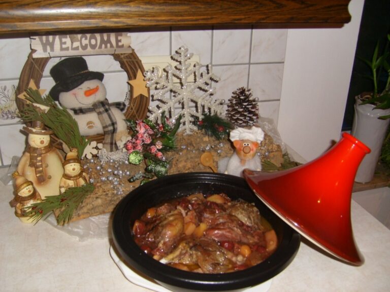 Tajine: eendebouten heerlijk zoet
