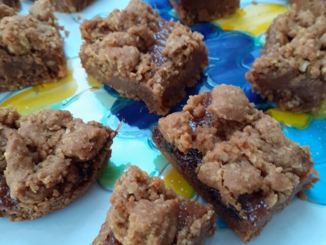 Date squares óf Dadel vierkantjes