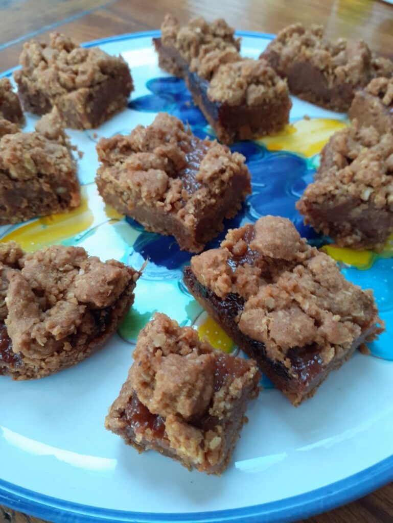 Date squares óf Dadel vierkantjes