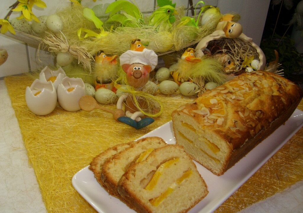 Cake met appelsien en amandel