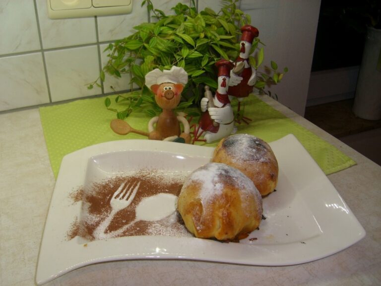 Dessert: appelbollen