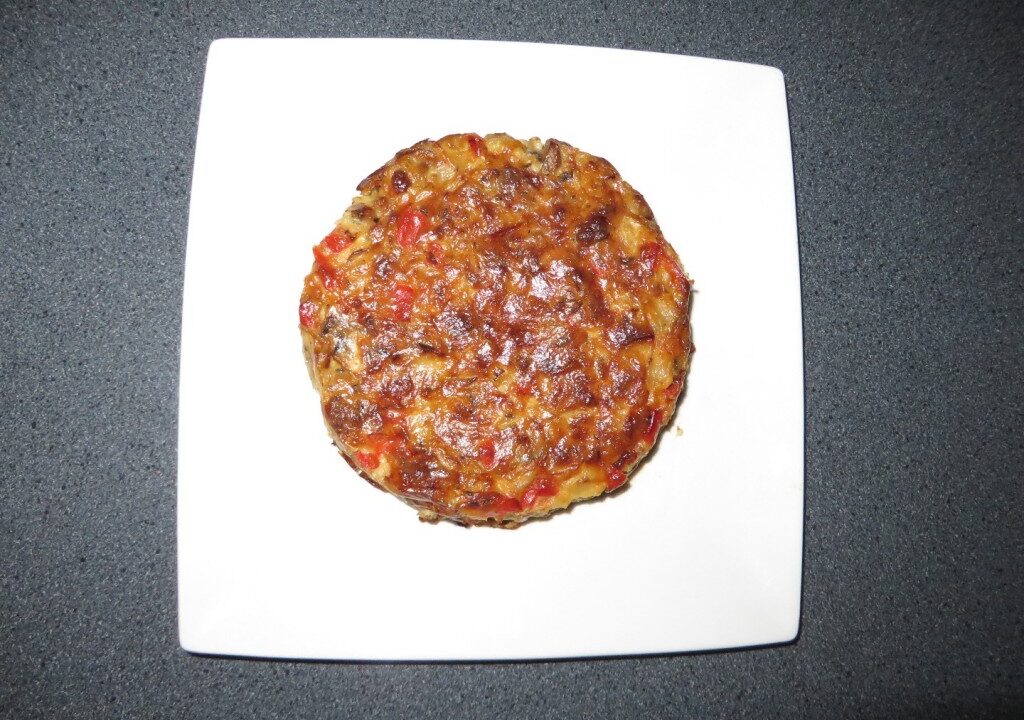 Kaasuipaprikaknoflookchampignongehakttaart
