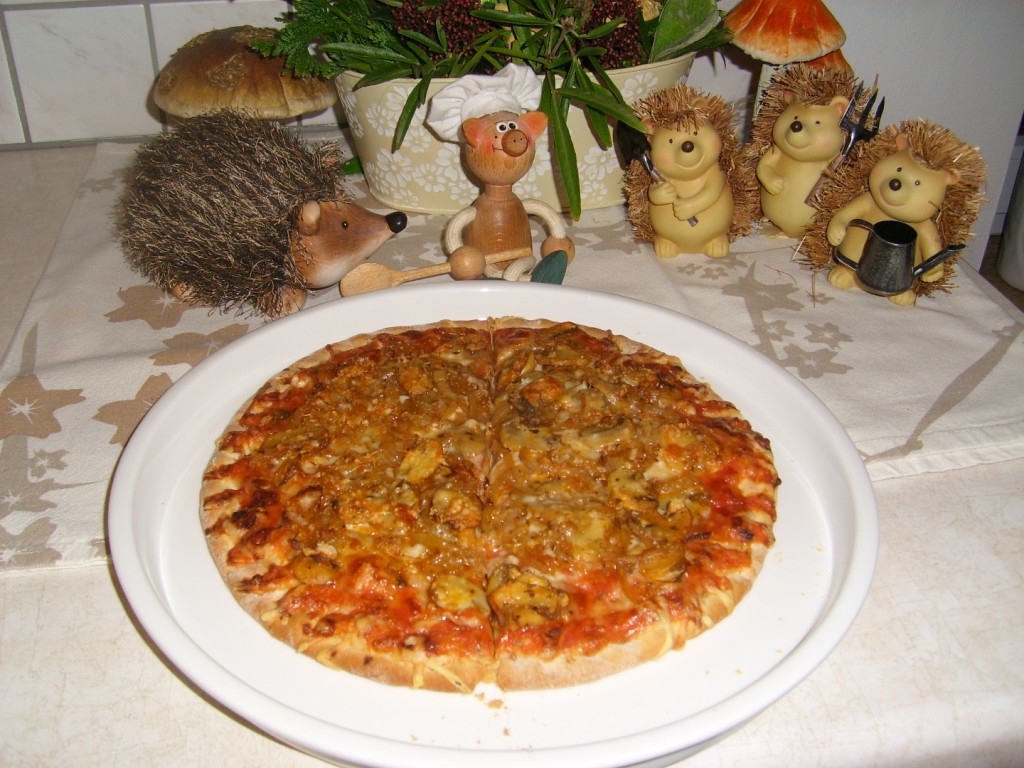 Pizza champignons