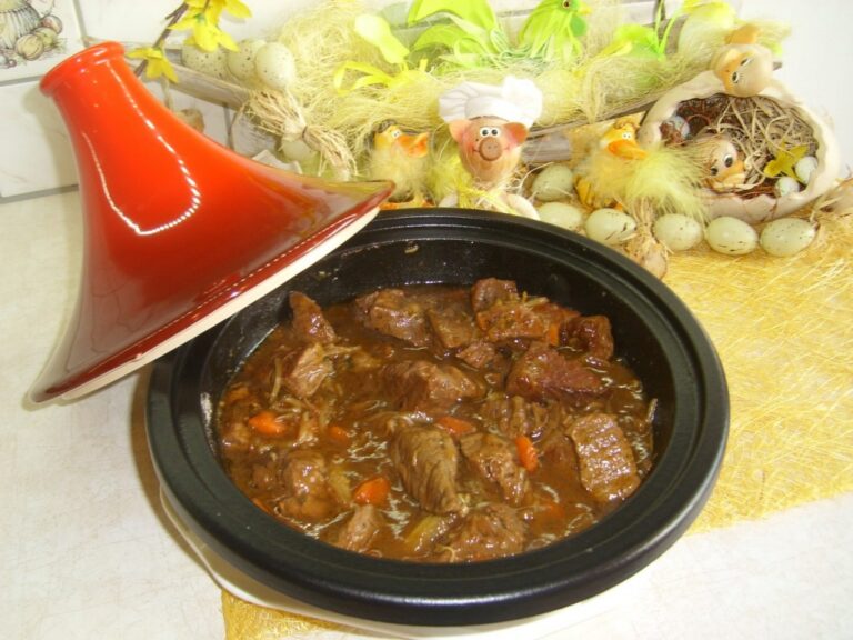 Tajine: rundsstoofvlees op zijn paasbest
