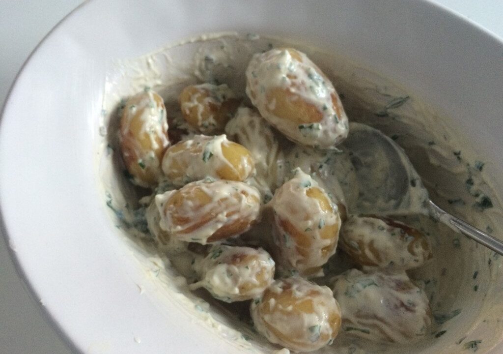 Krieltjes met zuivelspread