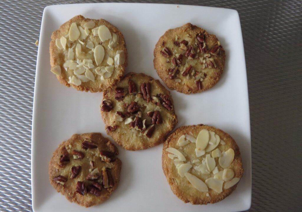 Amandelmeel-citroenkoekjes