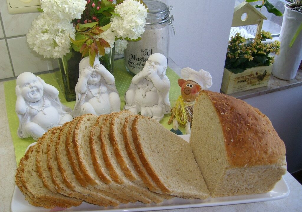 Brood: met havermout vlokken
