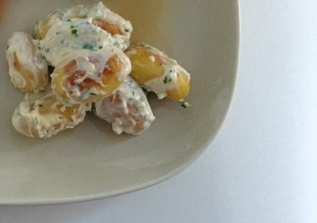 Krieltjes met zuivelspread