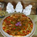 Omelet met asperges en coctail tomaatjes