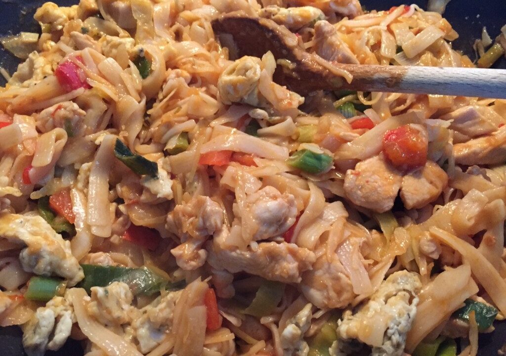 Pad Thai met kip