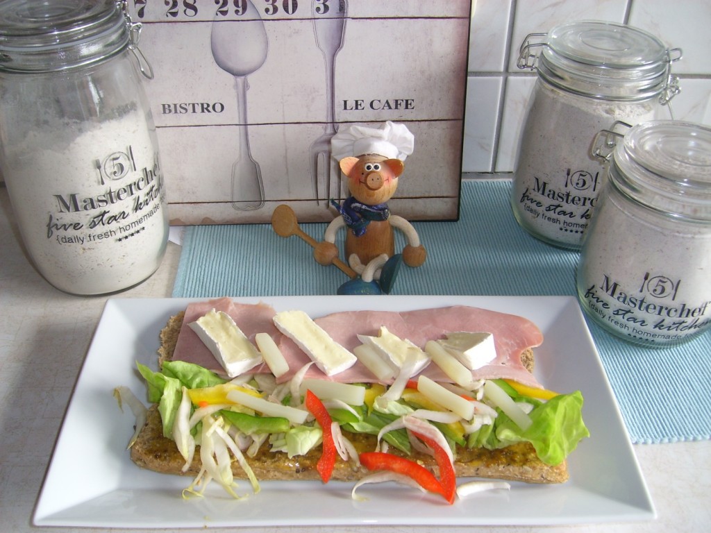 Brood: meergranen- baguette surprise