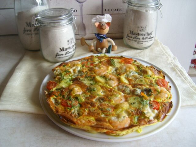 Omelet super de luxe met verrassingen