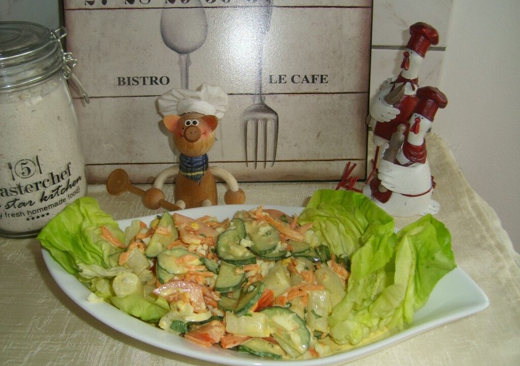 Salade heerlijk voor bij de BBQ