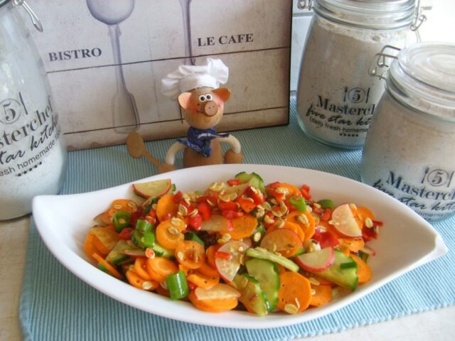 Salade voor op een zomerse dag