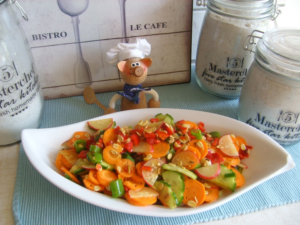 Salade voor op een zomerse dag