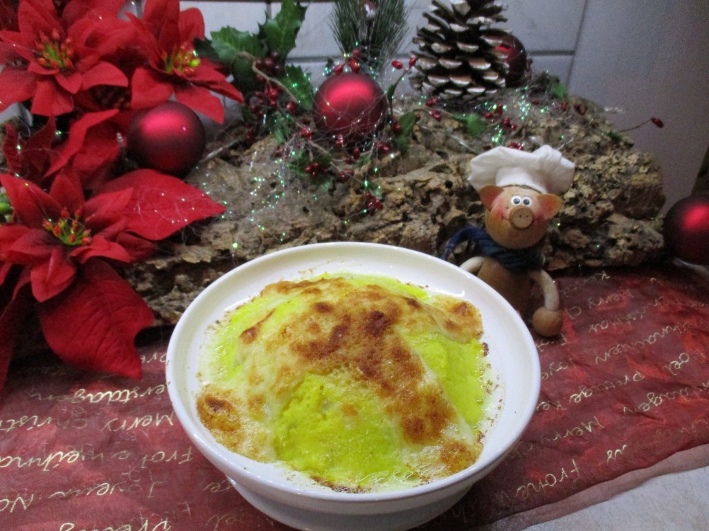 Aardappelpuree met spruiten