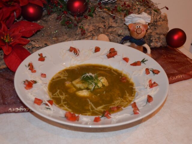 Soep van de dag: 15/12/2015 wortel/tomatensoep met vis