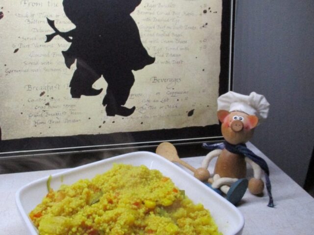 Couscous pikant met groenten