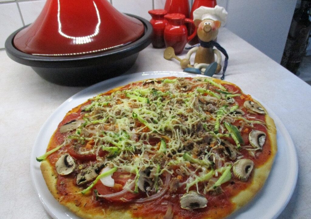 Pizza super de luxe