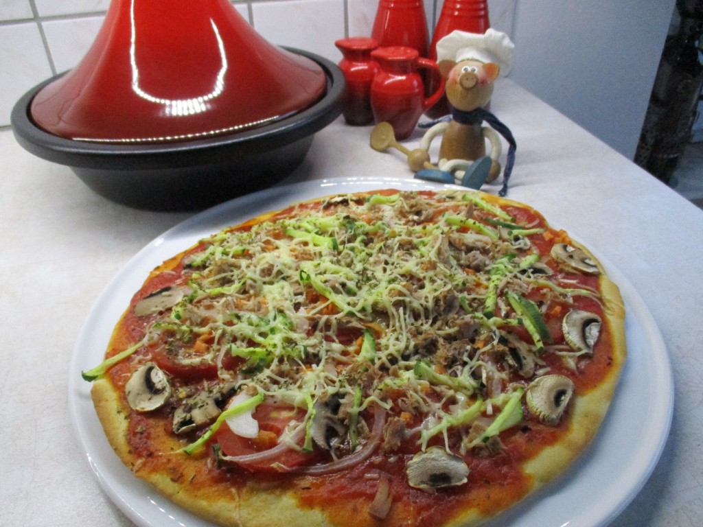 Pizza super de luxe