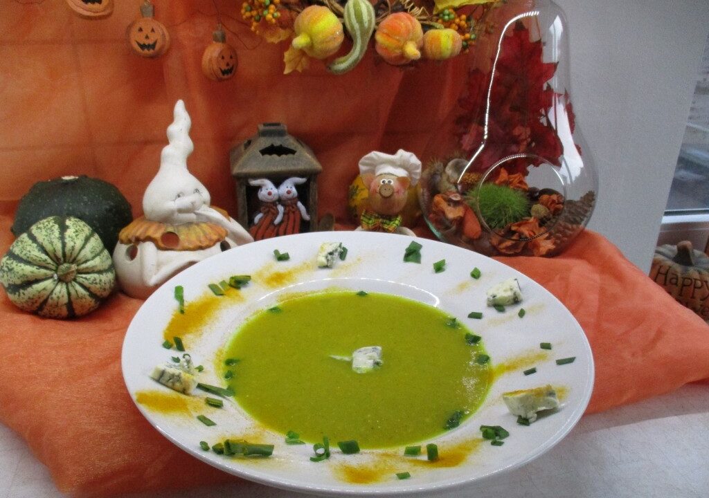 Soep in halloweensfeer