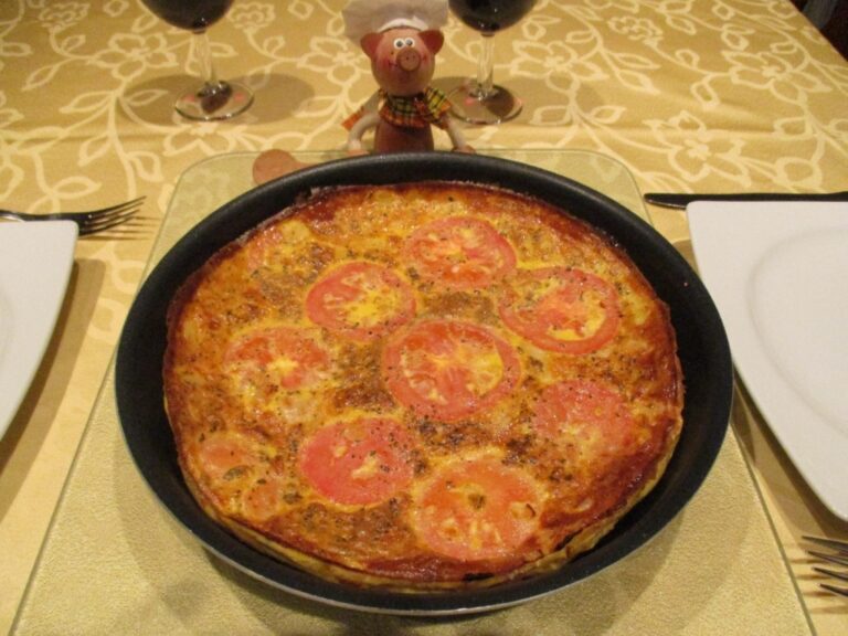 Omelet tomaat pittig gekruid