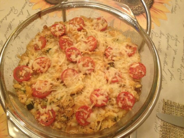 Ravioli met een romige groentesaus