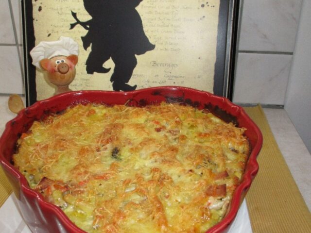 Ovenschotel op grootmoederswijze