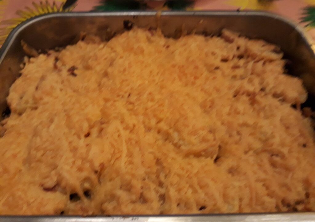 Ovenschotel met restjes groenten