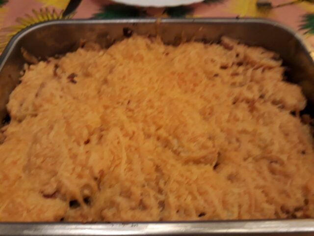Ovenschotel met restjes groenten